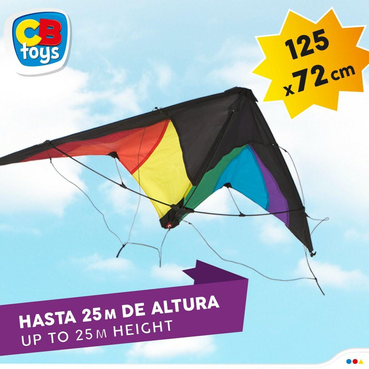 Comet Eolo Pop-Up Magic 125 x 72 cm Sateenkaari 12 osaa
